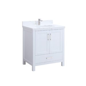 royal palmera collection 24 inch white bathroom vanity
