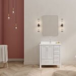 Royal Palmera Collection 32 inch White Bathroom Vanity