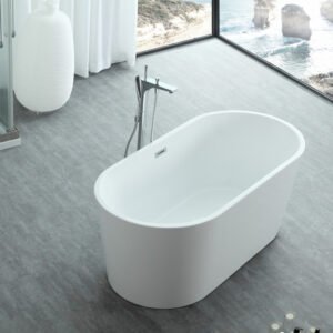 royal chicago 59 inch freestanding bathtub white